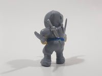 Soma Grey Ninja Character 1 3/4" Tall Toy Figure