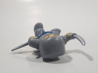 Soma Grey Ninja Character 1 3/4" Tall Toy Figure