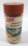 Vintage French's Seasoning For Seafood Spice 4" Tall Glass Bottle