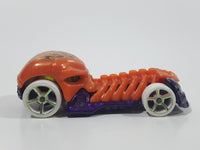 2018 Hot Wheels Holiday Racers Skull Crusher Orange and Purple Die Cast Toy Car Vehicle