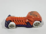 2018 Hot Wheels Holiday Racers Skull Crusher Orange and Purple Die Cast Toy Car Vehicle