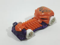 2018 Hot Wheels Holiday Racers Skull Crusher Orange and Purple Die Cast Toy Car Vehicle