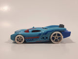 2014 Hot Wheels HW City: Future Fleet Prototype H-24 Sky Blue Die Cast Toy Car Vehicle