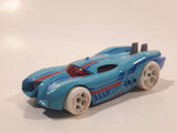 2014 Hot Wheels HW City: Future Fleet Prototype H-24 Sky Blue Die Cast Toy Car Vehicle