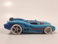 2014 Hot Wheels HW City: Future Fleet Prototype H-24 Sky Blue Die Cast Toy Car Vehicle