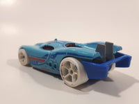 2014 Hot Wheels HW City: Future Fleet Prototype H-24 Sky Blue Die Cast Toy Car Vehicle