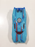 2014 Hot Wheels HW City: Future Fleet Prototype H-24 Sky Blue Die Cast Toy Car Vehicle