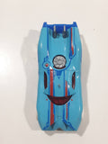 2014 Hot Wheels HW City: Future Fleet Prototype H-24 Sky Blue Die Cast Toy Car Vehicle