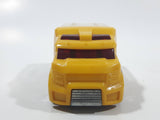 2010 Hot Wheels Rapid Response Ambulance Yellow Die Cast Toy Car Emergency Rescue Vehicle