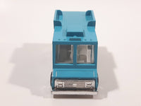 2014 Hot Wheels HW City Works Good Humor Truck Pizza Aqua Blue Catering Food Truck Die Cast Toy Car Vehicle