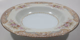 Vintage 1945 to 1952 Occupied Japan Noritake China Pink Flowers 8" Diameter Bowl Dish