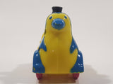 1991 McDonald's Batman Returns Penguin in Umbrella Roto-Roadster Car 3" Long Plastic Toy Figure Vehicle