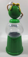 M&M's Ms Green Character Gumball Style Plastic Candy Dispenser 12" Tall