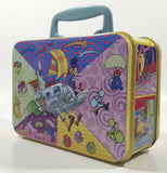 Willy Wonka's Candy Factory Embossed Tin Metal Lunch Box