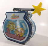 2004 Viacom Nickelodeon The Fairly Odd Parents Poof! Poof! Embossed Tin Metal Lunch Box with Star Magic Wand Handle