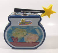 2004 Viacom Nickelodeon The Fairly Odd Parents Poof! Poof! Embossed Tin Metal Lunch Box with Star Magic Wand Handle