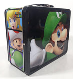 2015 Nintendo Super Mario with Characters Embossed Tin Metal Lunch Box