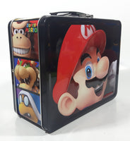 2015 Nintendo Super Mario with Characters Embossed Tin Metal Lunch Box