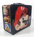 2015 Nintendo Super Mario with Characters Embossed Tin Metal Lunch Box