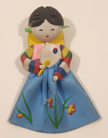 Japanese Woman Rubber Fridge Magnet