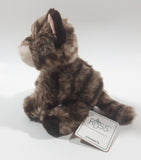 Russ Berrie & Company Amram's Whiskers Cat 7" Long Toy Stuffed Plush Animal New with Tags