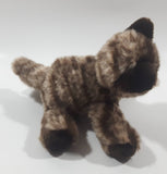 Russ Berrie & Company Amram's Whiskers Cat 7" Long Toy Stuffed Plush Animal New with Tags