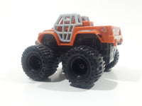 2011 McDonald's Tonka Garage Monster Truck Orange Plastic Die Cast Toy Car Vehicle with Winch