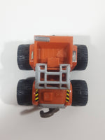2011 McDonald's Tonka Garage Monster Truck Orange Plastic Die Cast Toy Car Vehicle with Winch