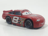 2007 Disney Pixar Cars NASCAR #8 Dale Earnhardt Red Die Cast Toy Race Car Vehicle