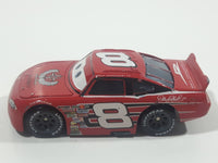 2007 Disney Pixar Cars NASCAR #8 Dale Earnhardt Red Die Cast Toy Race Car Vehicle