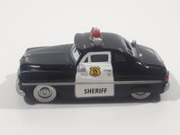 Disney Pixar Cars '49 Merc Police Sheriff Cop Car Black and White Die Cast Toy Car Vehicle