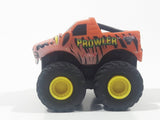 2003 Hot Wheels Monster Jam Minis Speed Demons Prowler Monster Truck Orange Pull Back Die Cast Toy Car Vehicle