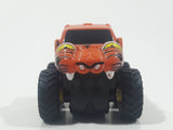 2003 Hot Wheels Monster Jam Minis Speed Demons Prowler Monster Truck Orange Pull Back Die Cast Toy Car Vehicle