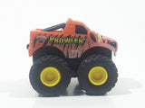 2003 Hot Wheels Monster Jam Minis Speed Demons Prowler Monster Truck Orange Pull Back Die Cast Toy Car Vehicle