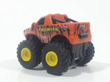 2003 Hot Wheels Monster Jam Minis Speed Demons Prowler Monster Truck Orange Pull Back Die Cast Toy Car Vehicle