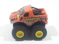 2003 Hot Wheels Monster Jam Minis Speed Demons Prowler Monster Truck Orange Pull Back Die Cast Toy Car Vehicle