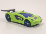 2009 Hot Wheels Impavido 1 Bright Green 3/7 Die Cast Toy Car Vehicle McDonald's Happy Meal