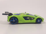 2009 Hot Wheels Impavido 1 Bright Green 3/7 Die Cast Toy Car Vehicle McDonald's Happy Meal