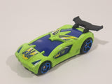 2009 Hot Wheels Impavido 1 Bright Green 3/7 Die Cast Toy Car Vehicle McDonald's Happy Meal