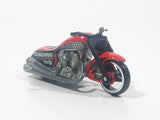 1999 Hot Wheels Scorchin' Scooter Motorcycle Duncan's Motorcycles Red Die Cast Toy Motorbike Vehicle