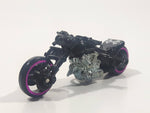 2001 Hot Wheels Blast Lane Motorcycle Black Die Cast Toy Motorbike Vehicle