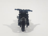 2001 Hot Wheels Blast Lane Motorcycle Black Die Cast Toy Motorbike Vehicle