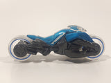 2013 Hot Wheels HW Imagination: Future Fleet Max Steel Motorcycle Blue and Grey Die Cast Toy Motorbike Vehicle