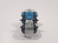 2013 Hot Wheels HW Imagination: Future Fleet Max Steel Motorcycle Blue and Grey Die Cast Toy Motorbike Vehicle