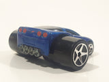 2004 Hot Wheels First Editions Fatbax 2005 Corvette Metalflake Blue Die Cast Toy Car Vehicle