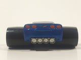 2004 Hot Wheels First Editions Fatbax 2005 Corvette Metalflake Blue Die Cast Toy Car Vehicle