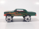 2006 Hot Wheels  Hi-Rakers '63 Chevy Impala Lifted Dark Green Die Cast Toy Car Vehicle