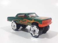 2006 Hot Wheels  Hi-Rakers '63 Chevy Impala Lifted Dark Green Die Cast Toy Car Vehicle