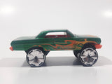 2006 Hot Wheels  Hi-Rakers '63 Chevy Impala Lifted Dark Green Die Cast Toy Car Vehicle