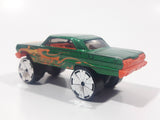 2006 Hot Wheels  Hi-Rakers '63 Chevy Impala Lifted Dark Green Die Cast Toy Car Vehicle